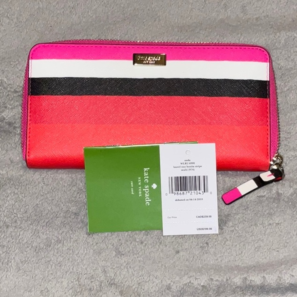 Kate Spade Neda Laurel Way Bonita Stripe NEW